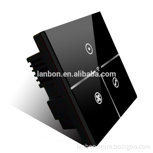 Smart home automation wifi control led light remote smart fan switch